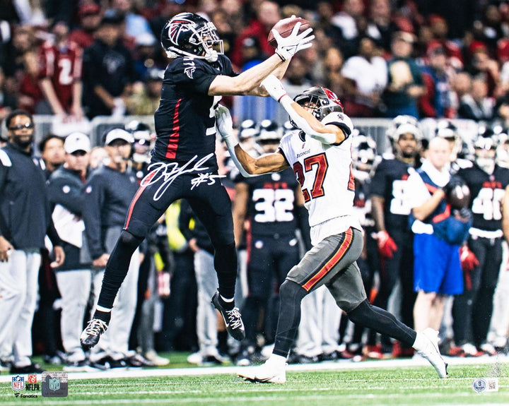 Drake London Signed 16x20 Atlanta Falcons Photo BAS
