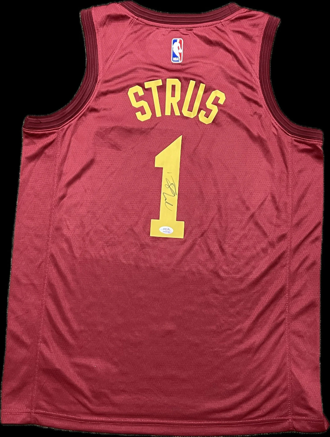 Max Strus Signed Jersey PSA Cleveland Cavaliers Autographed