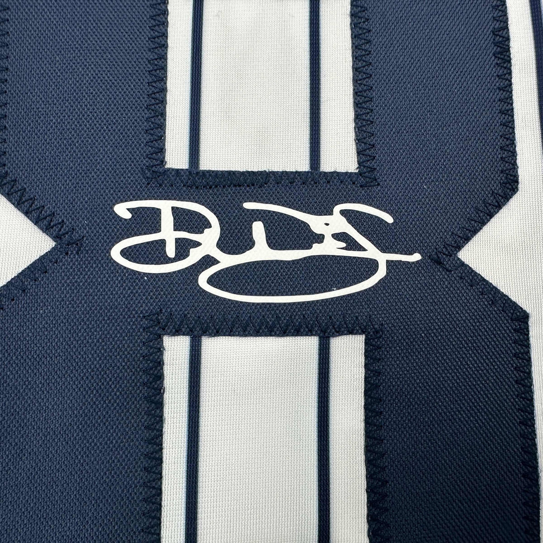 Facsimile Autographed Devin Williams New York Pinstripe Reprint Jersey Men's XL