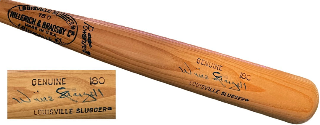 Willie Stargell signed Hillerich & Bradsby/Louisville Slugger 180 Model Bat- BAS