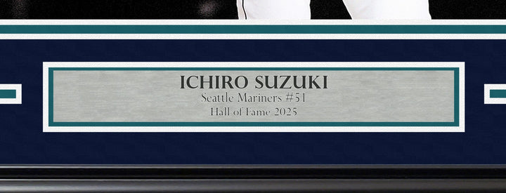 Ichiro Suzuki Signed Framed 16x20 Photo Seattle Mariners Beckett BAS Witness