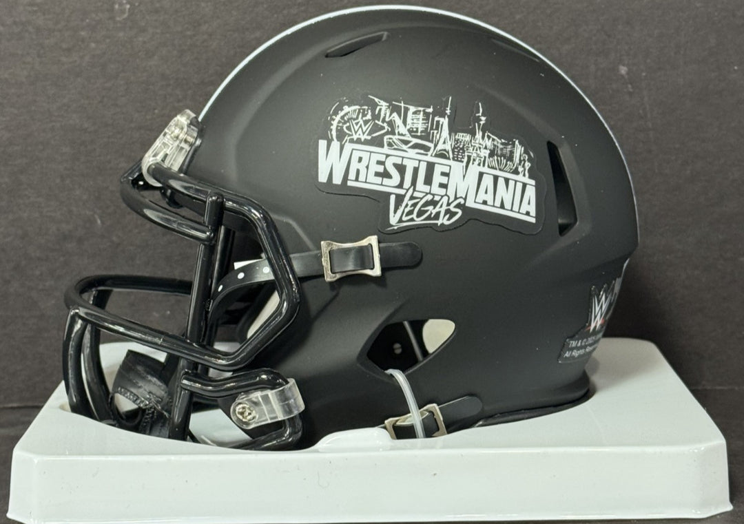 Nikki Bella Signed Riddell Wrestlemania 42 Mini Helmet LE /25 Auto Fanatics COA