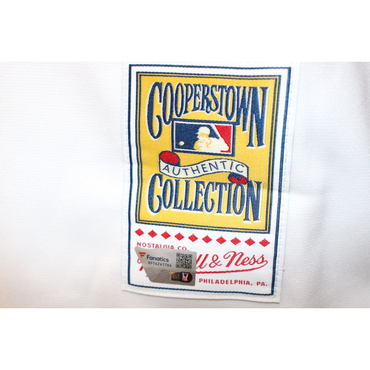 Chipper Jones Autographed Atlanta Braves M&N TB sz 48 Jersey HOF Fanatics 51839