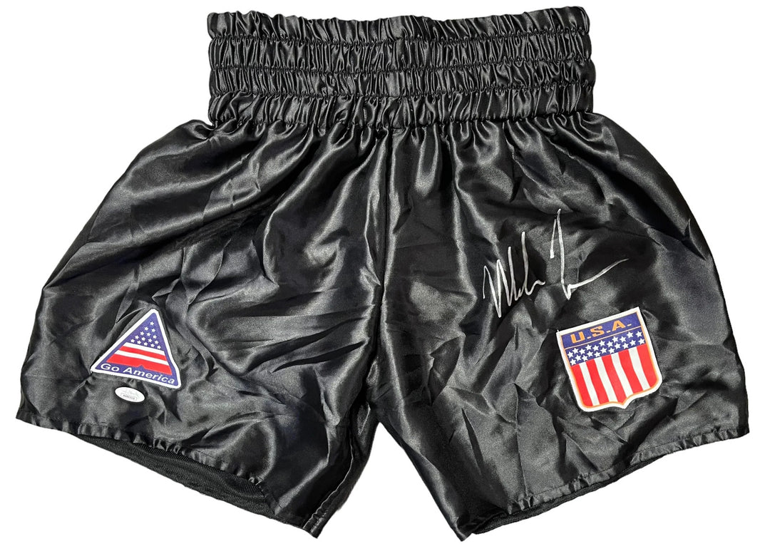 Mike Tyson Autographed Boxing Trunks (JSA)