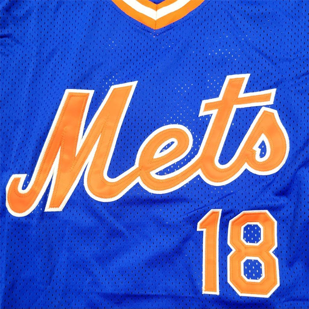 Darryl Strawberry FULL autograph signed New York Mets Jersey ~ BAS Witness Holo