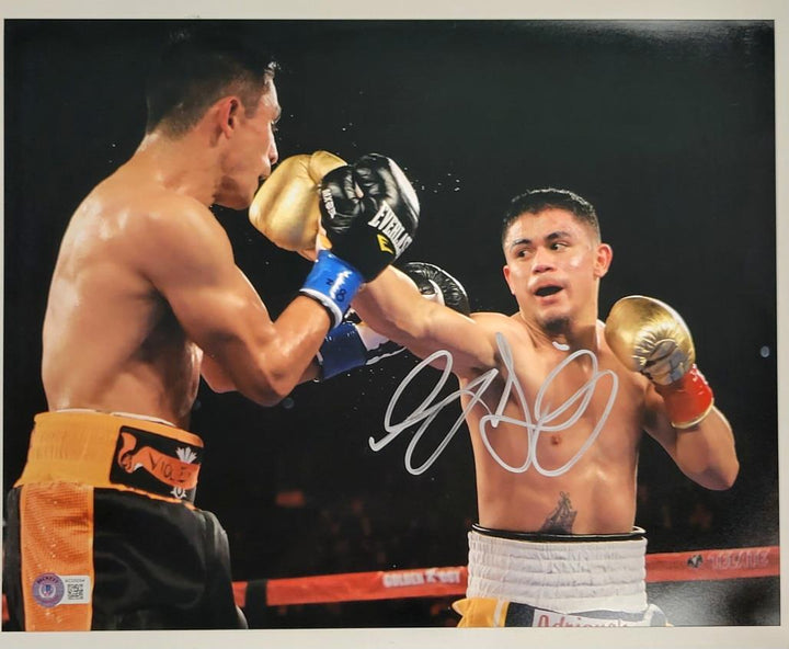 Joseph Diaz Jr. signed 11x14 photo boxing autograph (A) ~ Beckett BAS