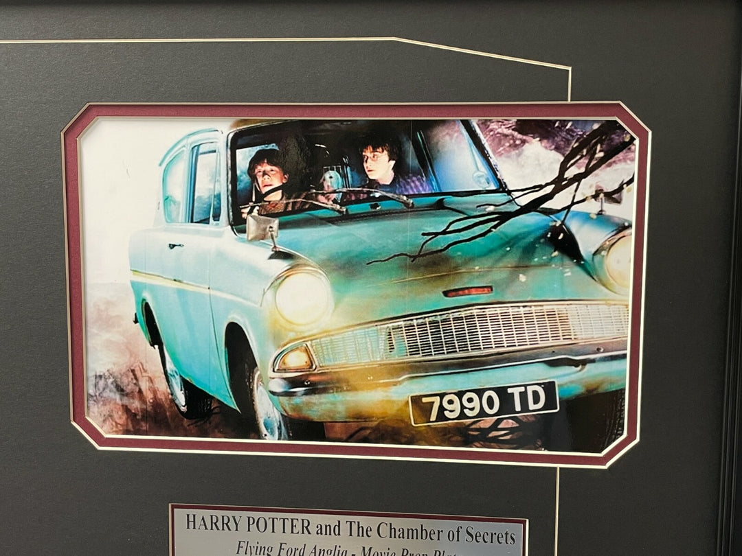 Rupert Grint Signed Harry Potter Car Framed License Plate 8x10 Photo PSA COA Ron