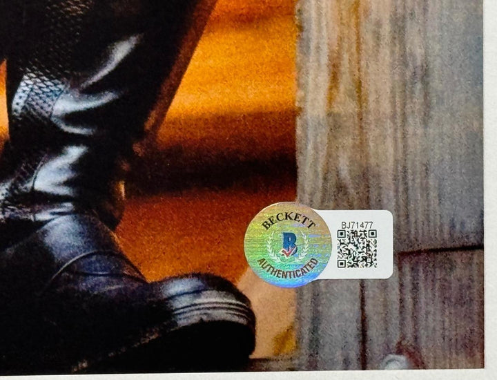 Christian Bale signed Batman Dark Knight 11x14 photo autograph ~ Beckett BAS (B)