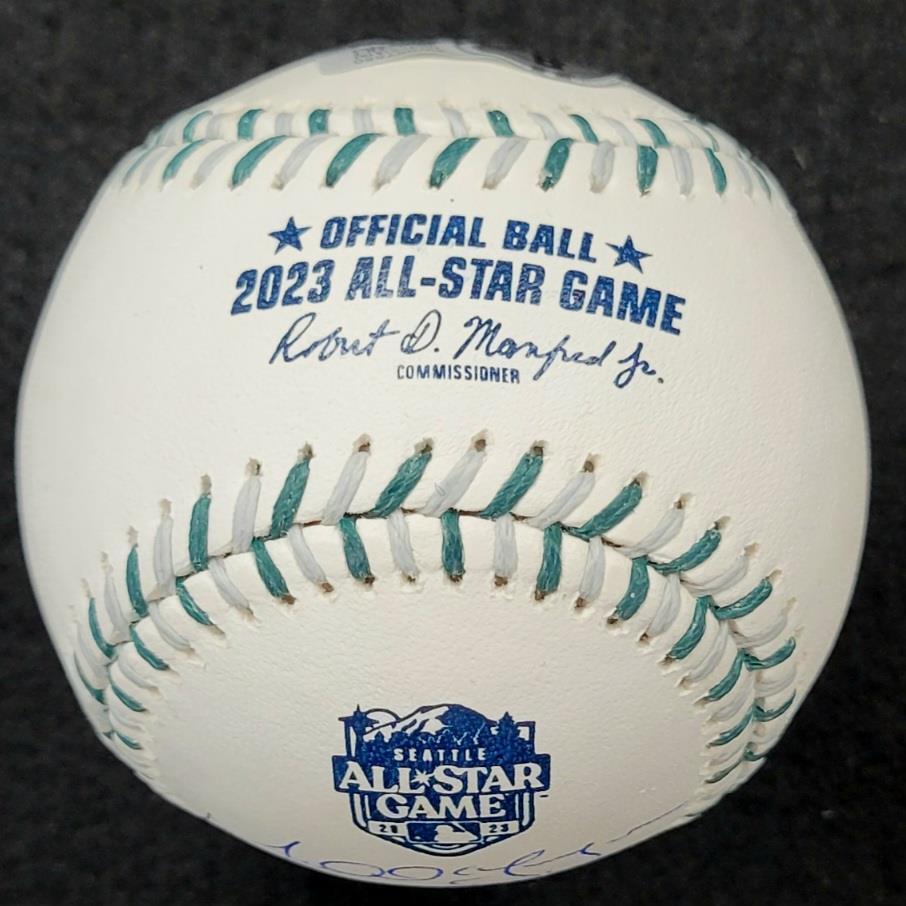Michael Lorenzen signed "1st ASG" 2023 All-Star Baseball autograph ~ BAS Beckett
