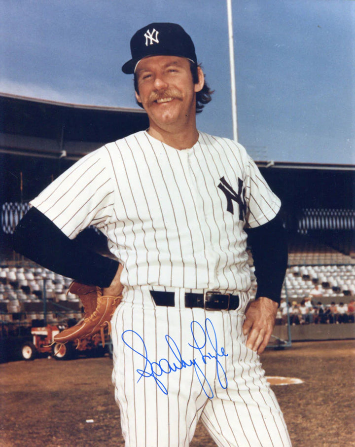 Sparky Lyle Autographed 8x10 Photo
