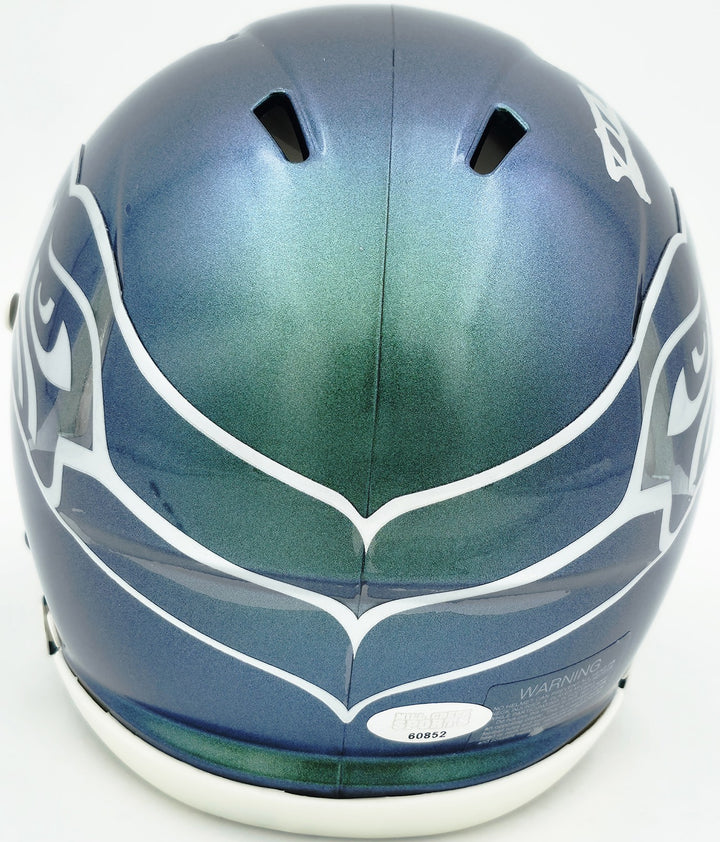 Tory Horton Signed Seattle Seahawks Rivalries Speed Mini Helmet MCS Holo
