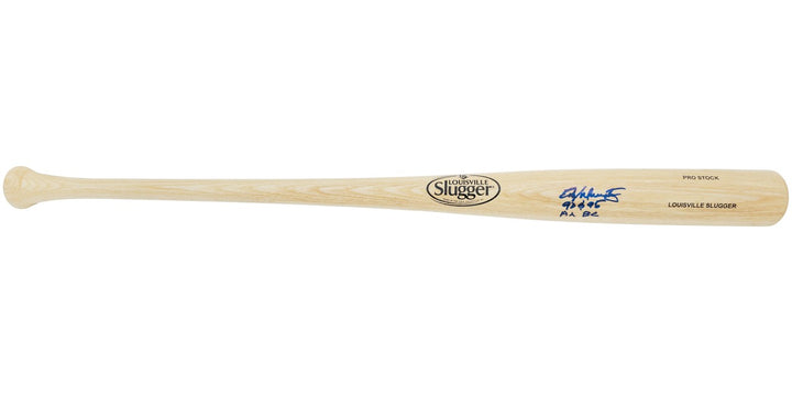 Edgar Martinez Auto Blonde L Slugger Pro Stock Baseball Bat AL BC BAS