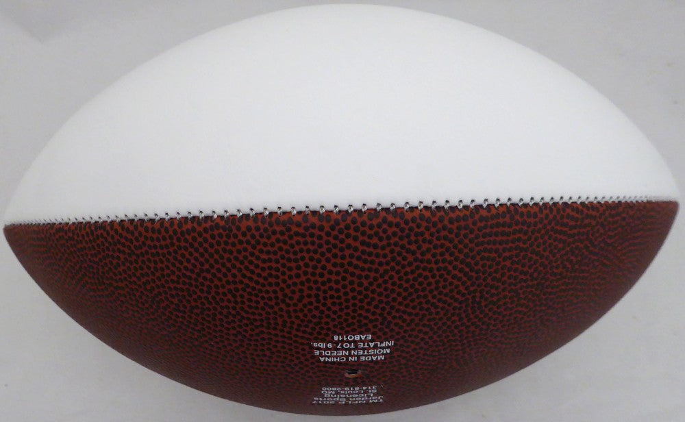 Shaquem Griffin Signed Seattle Seahawks White Logo Football MCS Holo