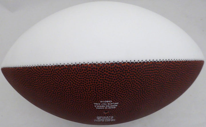 Shaquem Griffin Signed Seattle Seahawks White Logo Football MCS Holo