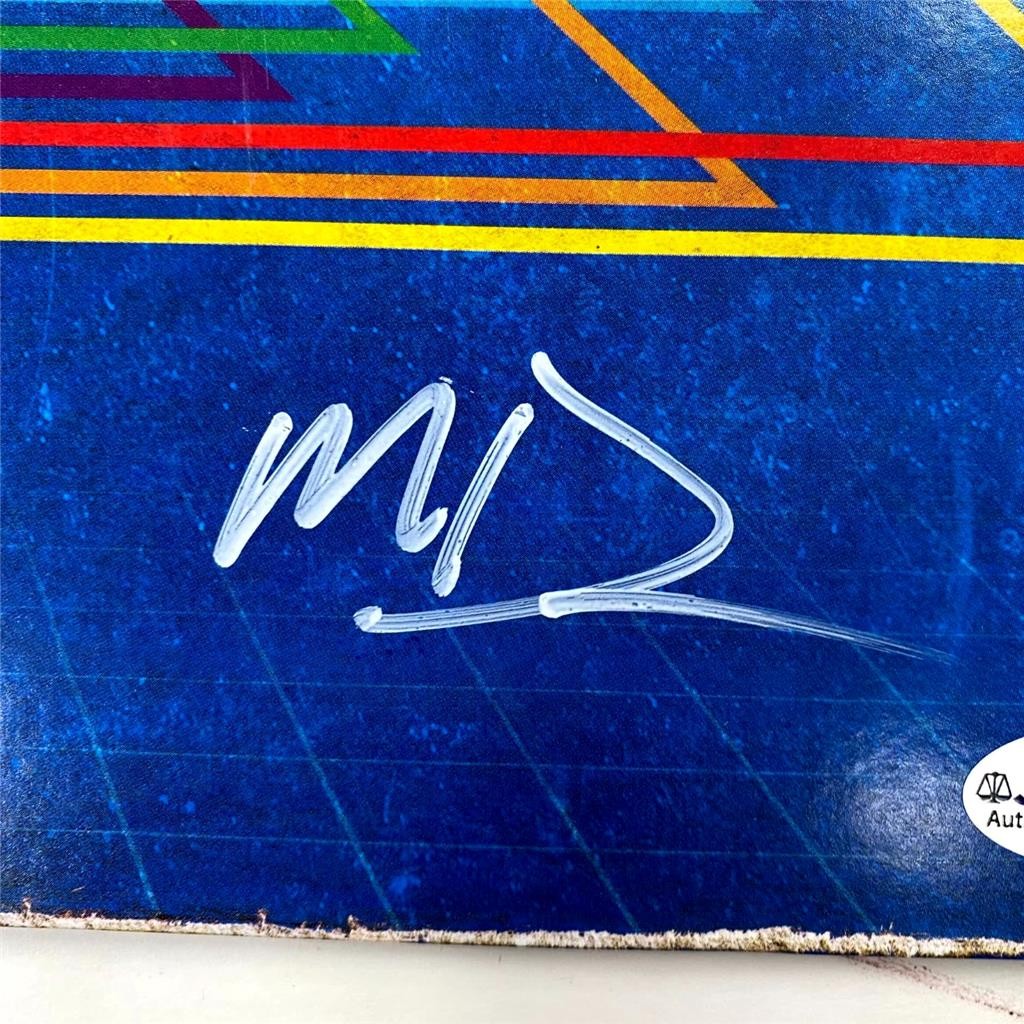 Ross & Matt Duffer signed Stranger Things WSQK Record Vinyl Cover auto (A) ~ JSA