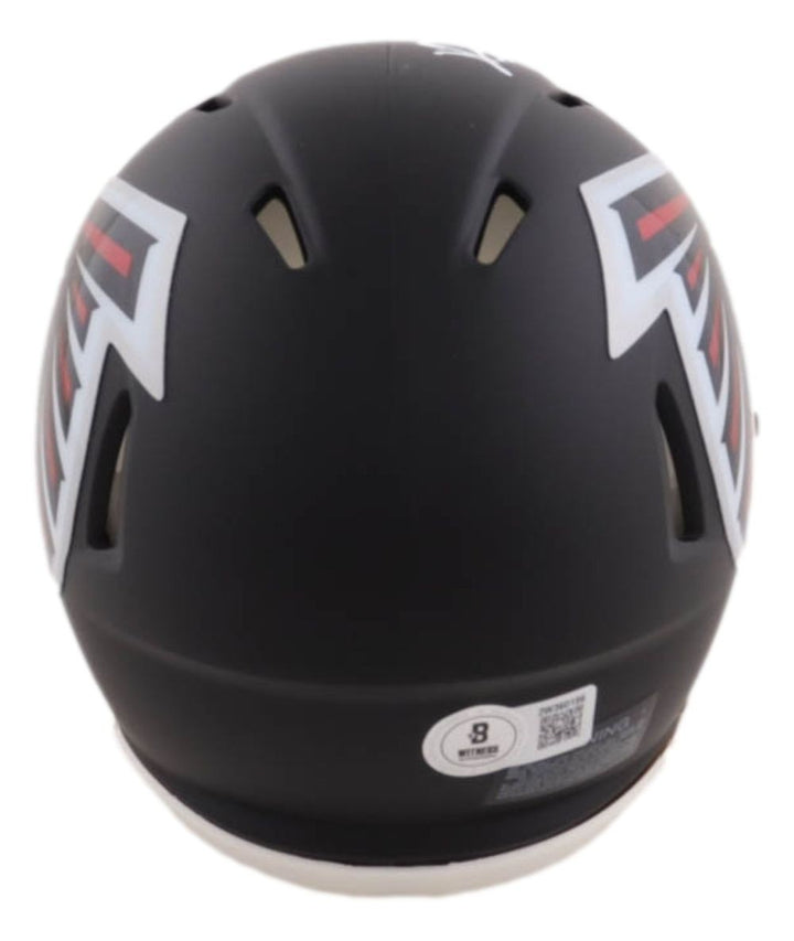 Kyle Pitts Signed Atlanta Falcons Mini Speed Helmet BAS