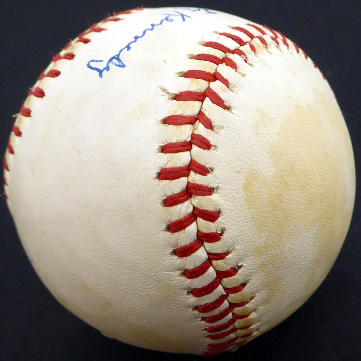 Monte "Monty" Kennedy Signed Official OL Baseball Giants Beckett #F29360