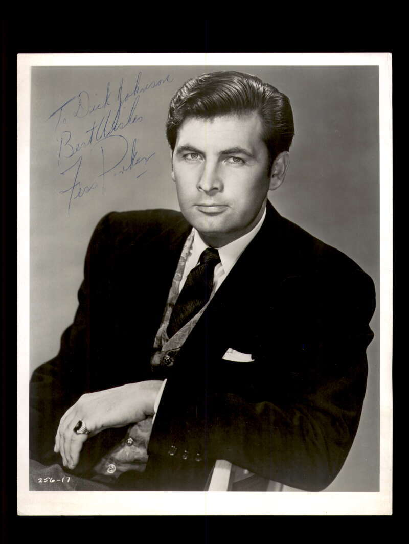 Fess Parker JSA Coa Signed 8x10 Photograph Autograph