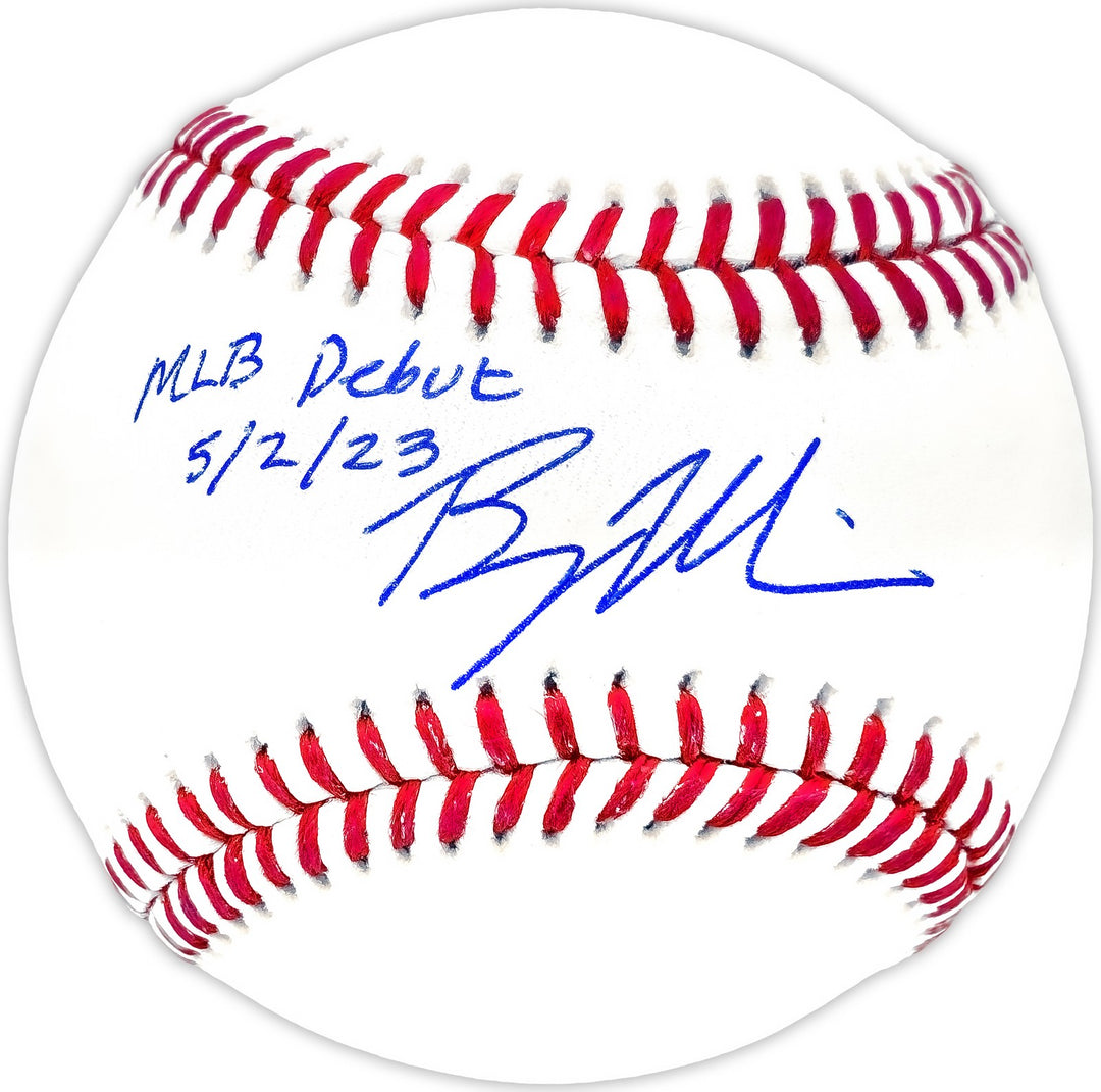 Bryce Miller Signed MLB Baseball Seattle Mariners "MLB Debut 5/2/23" MCS Holo