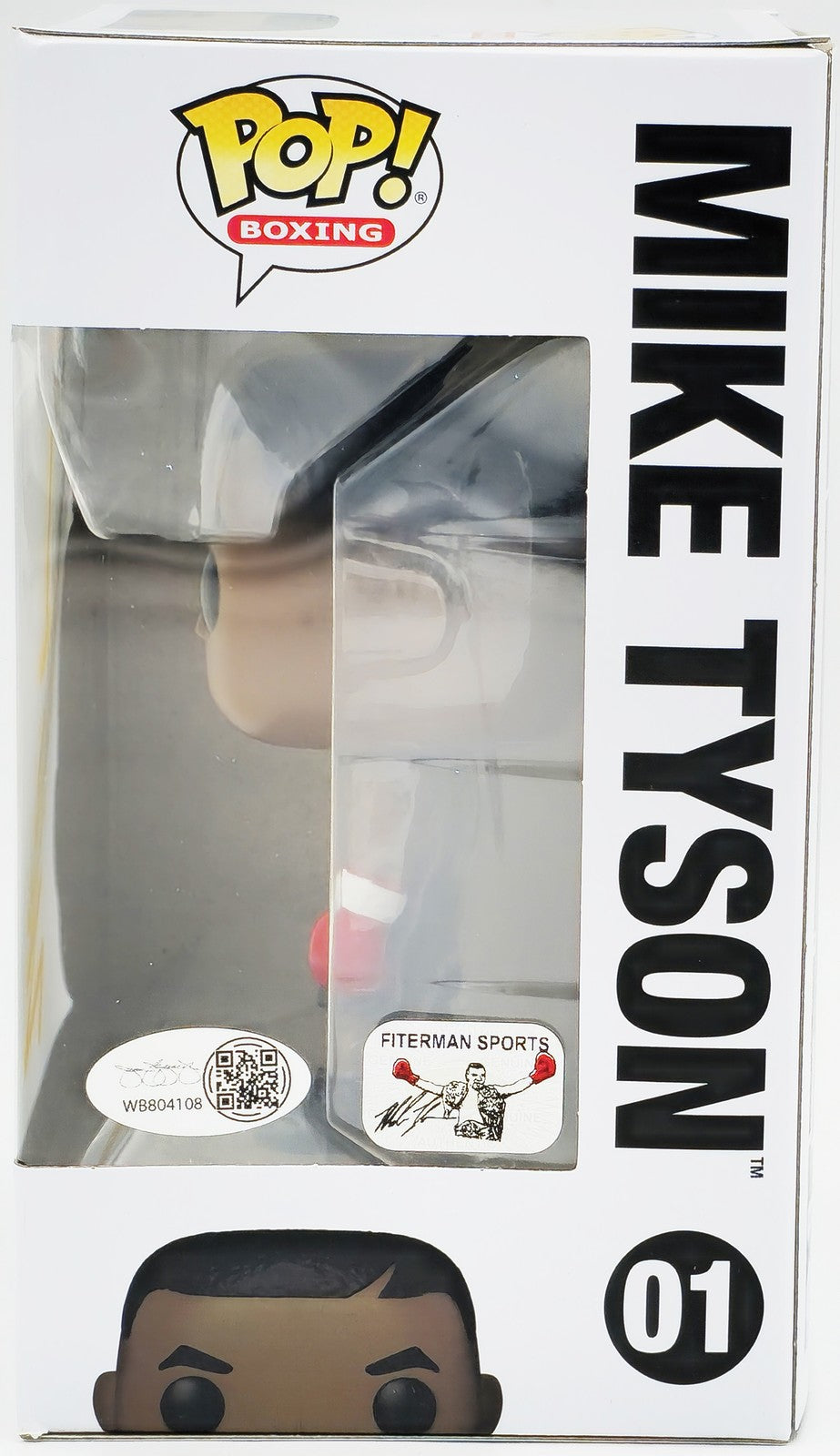 Mike Tyson Autographed Signed Funko Pop Vinyl Figurine #01 JSA
