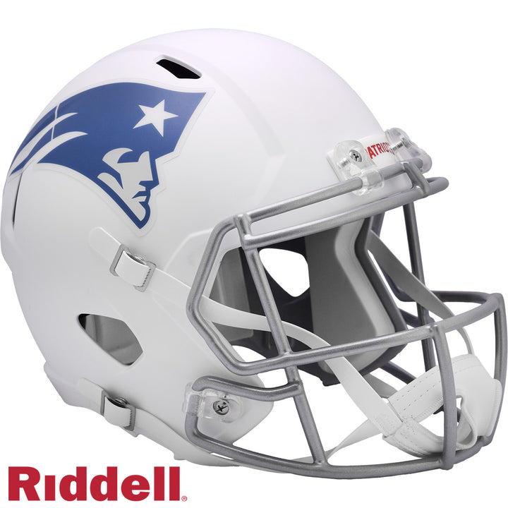 New England Patriots Full Size Replica Rivalries Helmet Riddell New In Box 57025