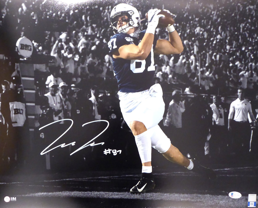 Pat Freiermuth Autographed Signed 16x20 Photo Penn State Nittany Lions Beckett