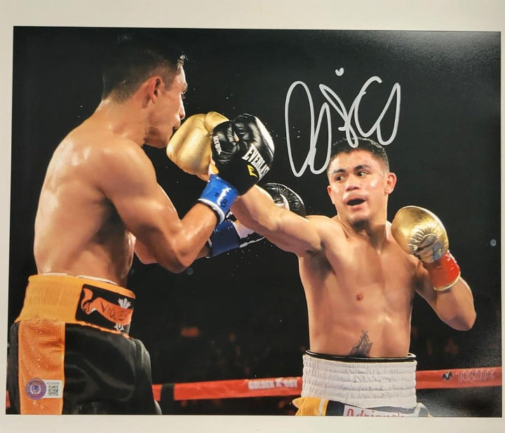 Joseph Diaz Jr. signed 11x14 photo boxing autograph (B) ~ Beckett BAS