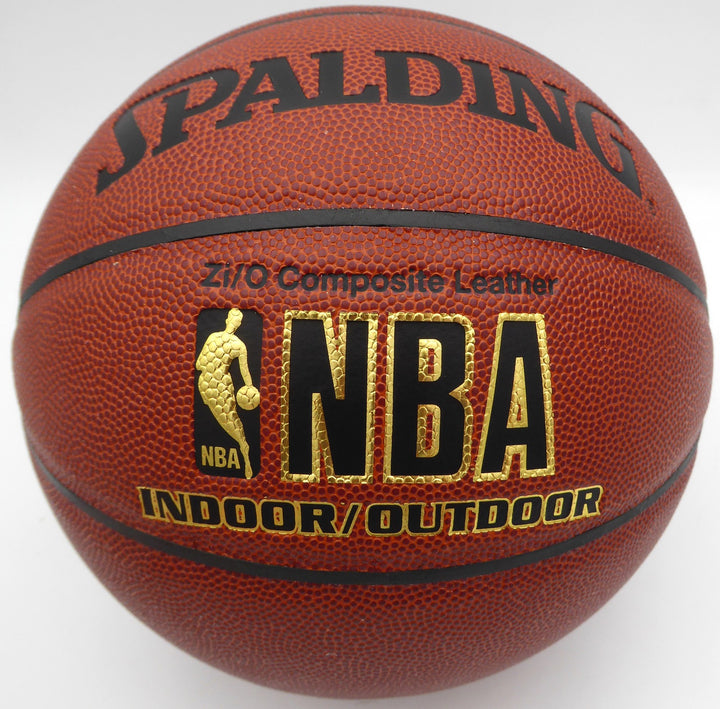 Moses Malone Signed Spalding I /O Basketball Philadelphia 76ers JSA #AT76250