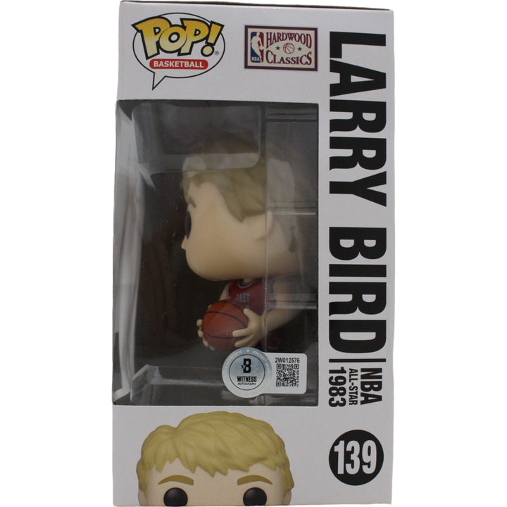 Larry Bird Autographed Boston Celtics Funko Pop! All-Star Beckett 46467