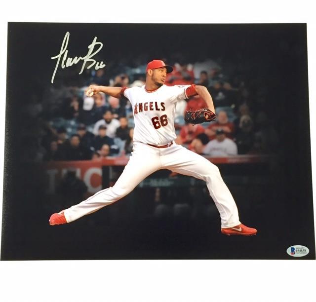 JC RAMIREZ Signed Angels 11x14 Photo w/ BAS Beckett Witness COA Autograph Auto