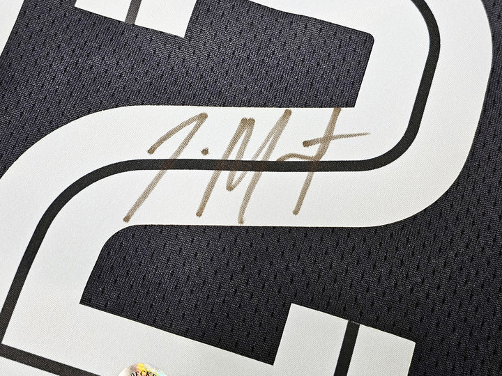 Grizzlies Ja Morant Auto Dark Blue Nike Icon Edition Swingman Jersey Size 52 BAS