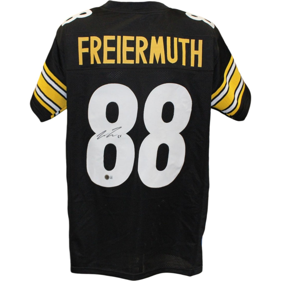 Pat Freiermuth Autographed Pittsburgh Steelers Retro Mini Helmet Beckett W 56960