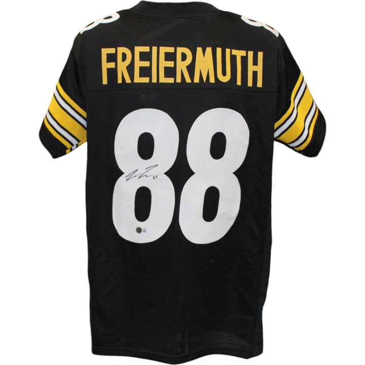 Pat Freiermuth Autographed Pittsburgh Steelers Retro Mini Helmet Beckett W 56960