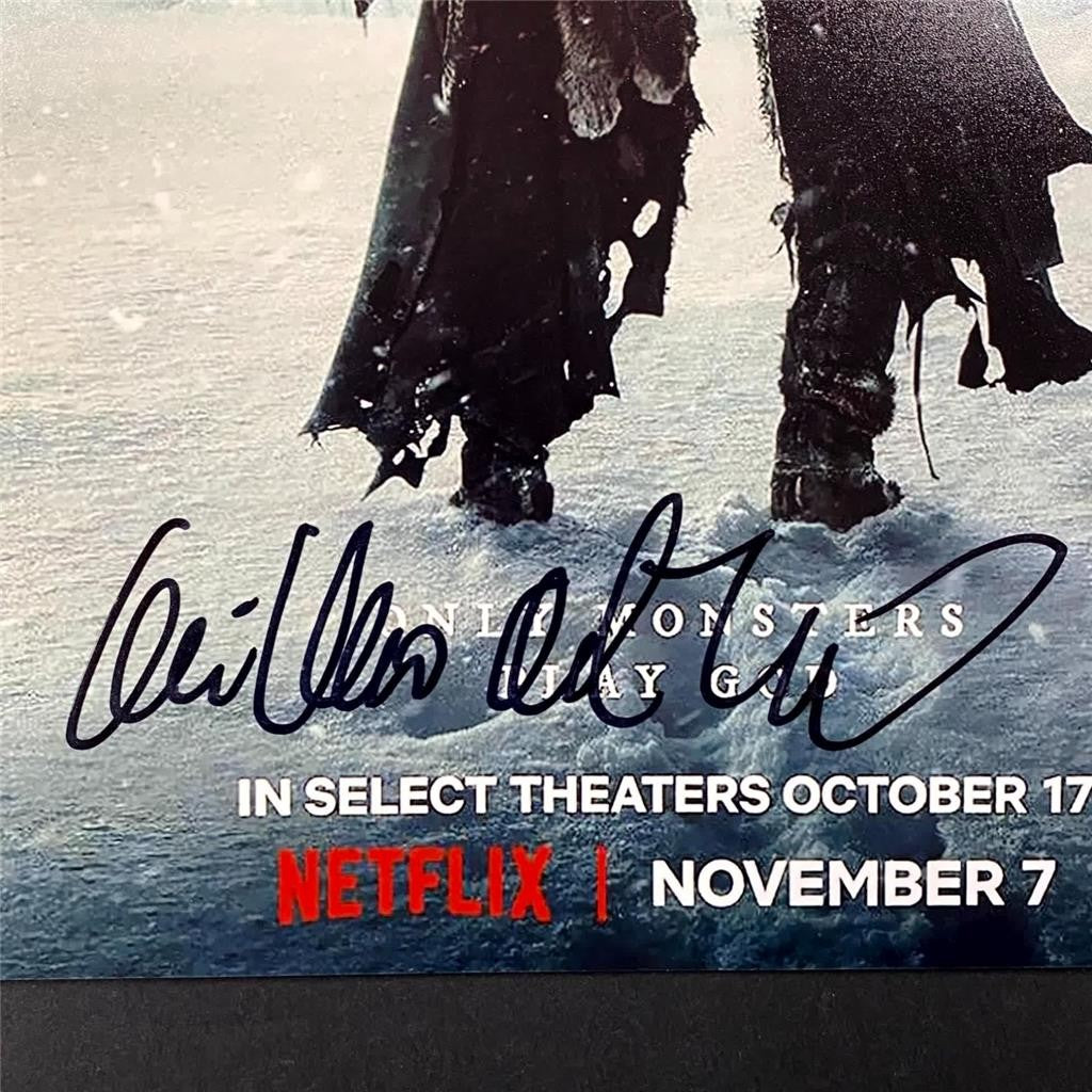 Guillermo Del Toro signed Frankenstein 8x10 photo autograph (B) ~ Beckett BAS