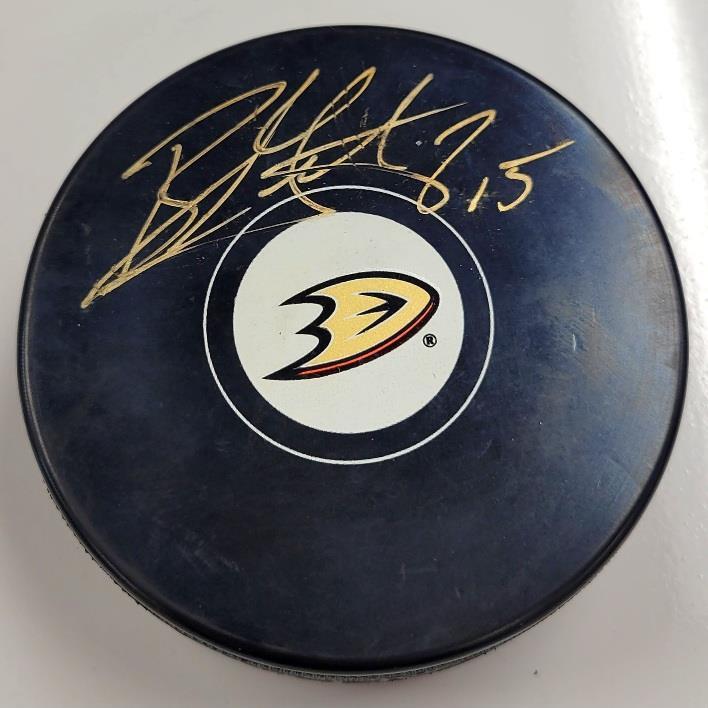 Ryan Getzlaf autograph signed Anaheim Ducks Puck ~ PSA/DNA COA