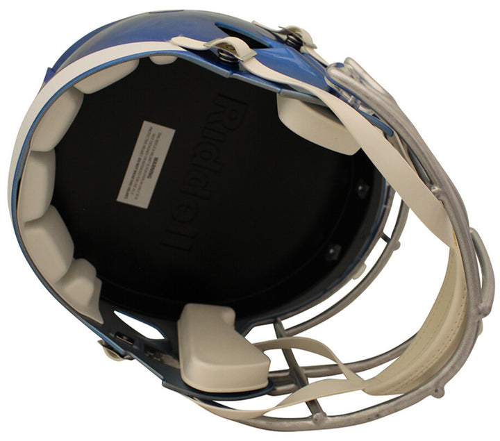 D'Andre Swift Autographed Detroit Lions F/S Flash Speed Helmet FAN 37993