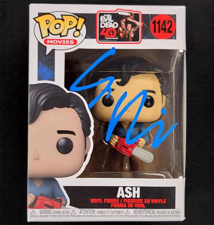 Sam Raimi signed Ash Evil Dead Funko Pop! autograph ~ Beckett BAS