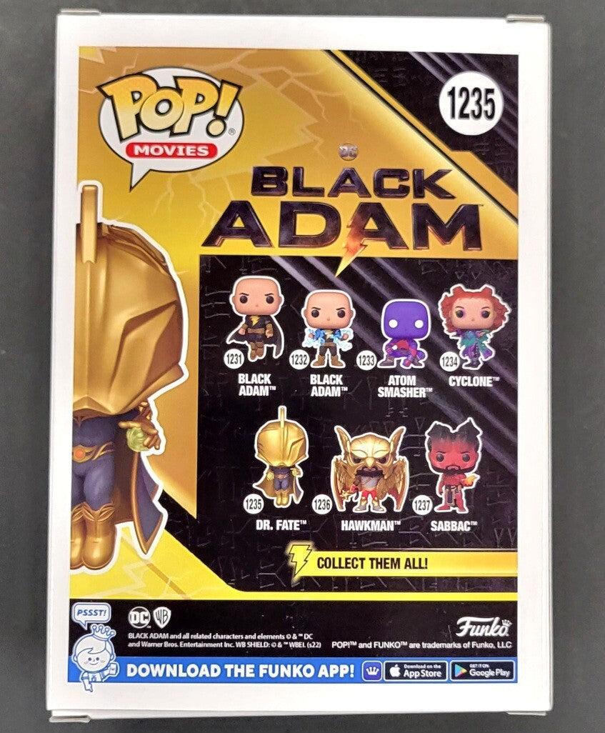 Pierce Brosnan signed Dr. Fate Black Adam Funko Pop! autograph (A) ~ Beckett BAS