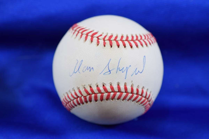 Alan Shepard PSA DNA COA Autograph OAL American League Signed Baseball