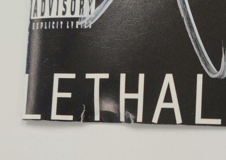 Ice Cube signed Lethal Injection CD Cover Autograph ~ Beckett BAS COA