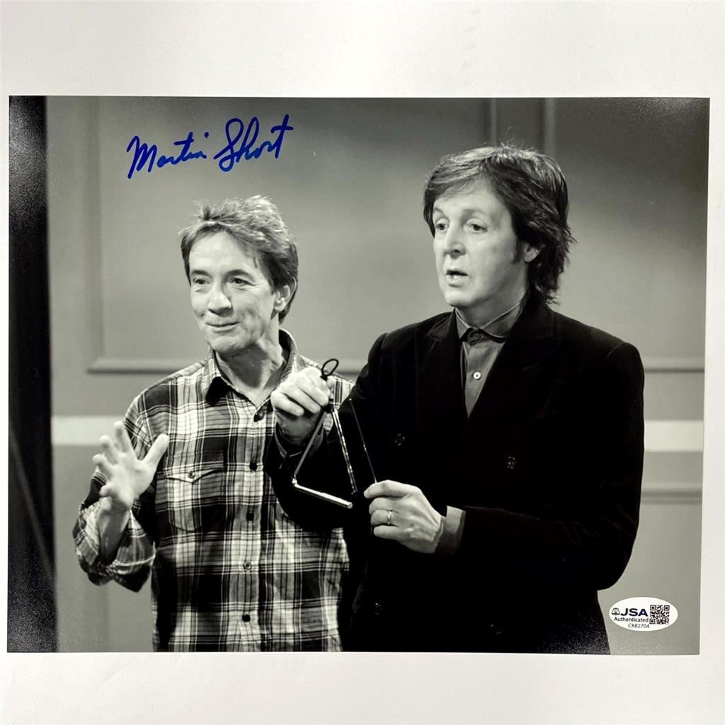 Martin Short signed Saturday Night Live 8x10 Photo Poster autograph ~ JSA