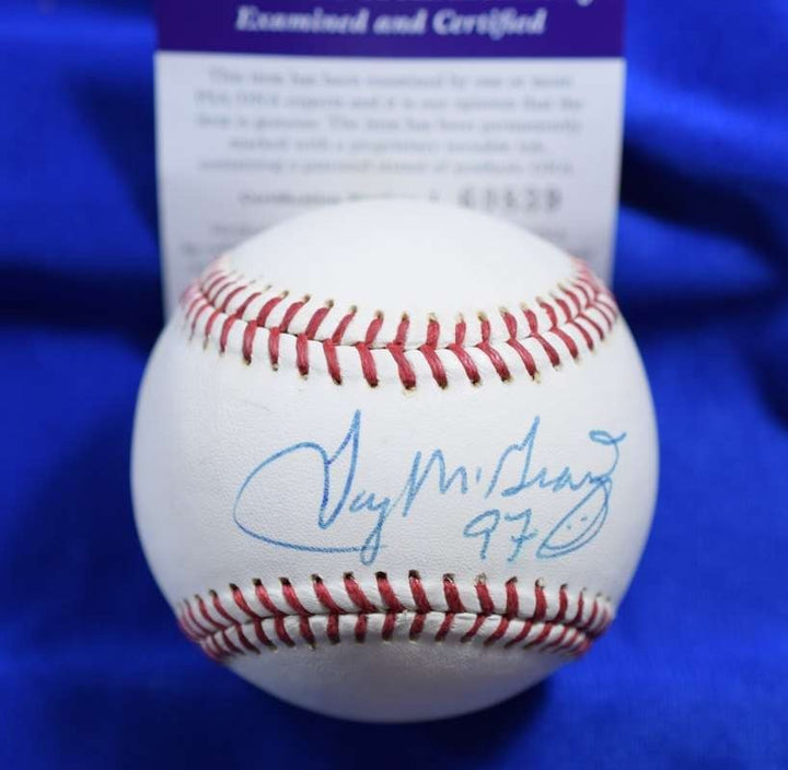 Tug McGraw PSA DNA Autograph Signed Baseball 97