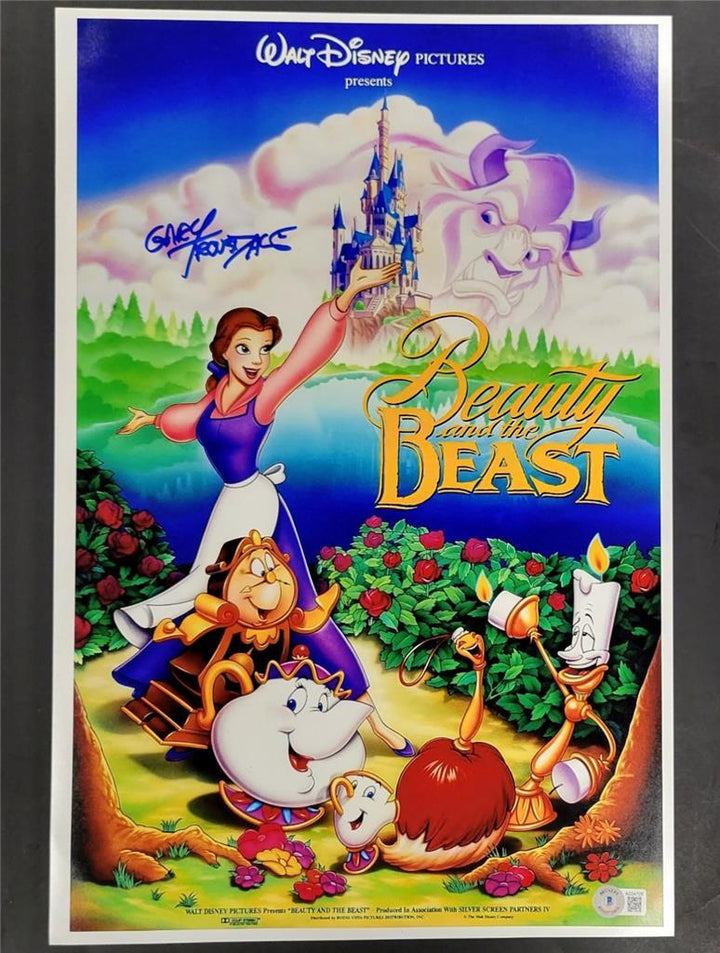 Gary Trousdale signed Beauty and the Beast 12x18 photo poster autograph ~ BAS