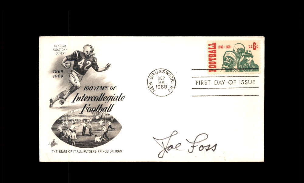 Joe Foss JSA Signed 1969 First Day Cover Cache FDC Medal Of Honor Winner Auto