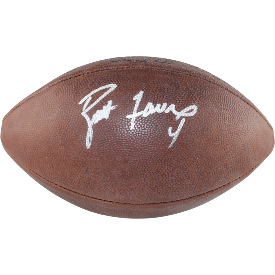 Brett Favre Autographed Green Bay Packers NFL Wilson Football Beckett 53160