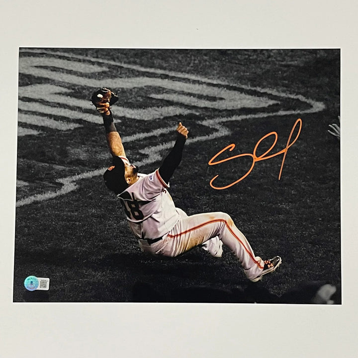 Pablo Sandoval San Francisco Giants Signed 11x14 Photo BAS