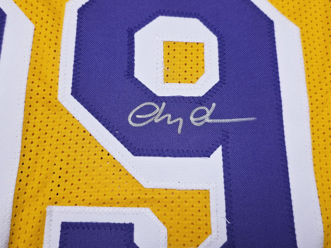 Fletch Chevy Chase Signed Yellow Jersey Beckett BAS QR