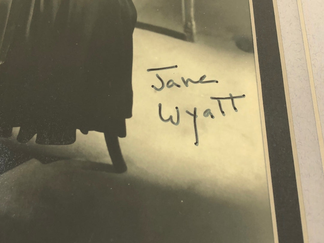 Jane Wyatt Signed 8x10 JSA COA Photo Framed Autograph Father Knows Best