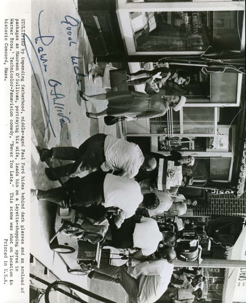 Maureen O`sullivan Hand Signed Psa Dna Coa 8x10 Photo Autographed Authentic
