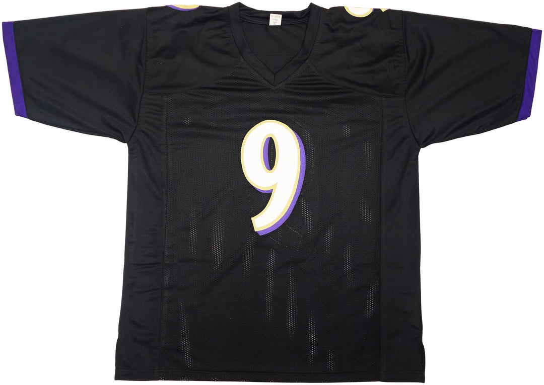 Baltimore Ravens Justin Tucker Autographed Signed Black Jersey JSA